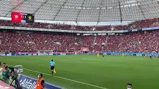 BVB Fans Singen &bdquo;1. Fu&szlig;ballclub K&ouml;ln&ldquo; in Leverkusen - Leverkusen 3:4 Dortmund | 11.09.2021