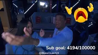 Blueface Catches Feelings 😬 Stunna Girl REFUSES Commitment on Stream