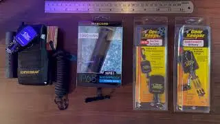 Add a 5,000 mAh waterproof power bank to a sheath survival kit