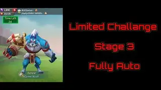 Grim Wolf Limited challenge Bloodlust Stage 3 Fully Auto
