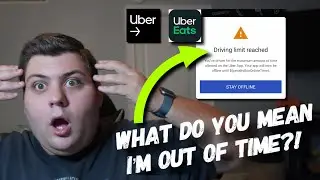 Driving Time Policy on Uber / UberEats - EVERYTHING You MUST Know!!