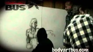 Body Art Bus Ceiling.mov