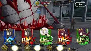 Fate Grand Order - America - Demon god pillar fight