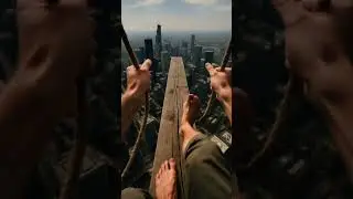 &ldquo;Part 1: That moment your foot slips at 500ft 😳 #shorts