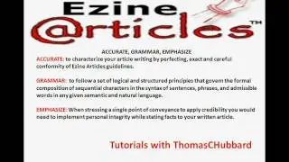 Ezine Articles   Article Title Common Mistakes to Avoid