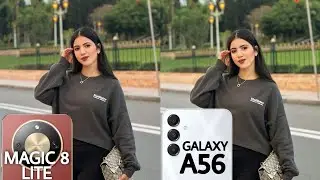 Тест камеры Honor Magic 8 Lite против Samsung Galaxy A56