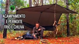 ACAMPAMENTO E PERNOITE FRIO E CHUVA