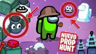 &iexcl;&iexcl;EL MEJOR ESCONDITE del MUNDO!! 💥 PROP HUNT en AMONG US 📢