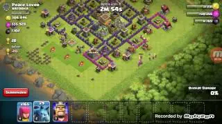 How to loot gold,elixir in town hall 7 without drag,spell