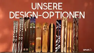 Wie kann ich meinen Ski designen? | SPURart | Design your line