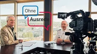 Ohne Ausrede - der Live-Talk mit Polizeipr&auml;sident Frank Spitzm&uuml;ller