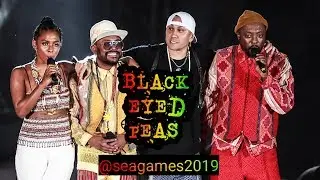 BLACK EYED PEAS W/ new member JESSICA @ closing ceremony SEAGAMES2019