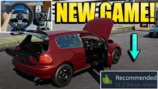 Apex Point NEW Open World Game With Steering Wheel!