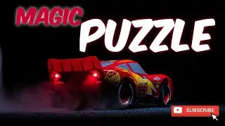 The Magic Magnetic Cars mcqueen Puzzle - Kids Hero