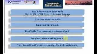Commission Breakthrough by Bruce Kelly - A Secret Formula to Website Success?