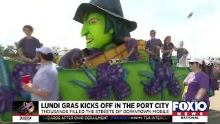 Lundi Gras 2023 kicks off in Downtown Mobile