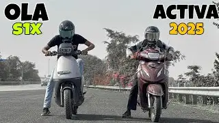 Honda Activa 2025 vs Ola S1X  || Drag Race