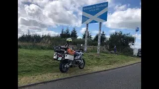 BMW R1200GS . Expedition 5000kms . Entramos en Escoc&iacute;a , Edimburgo Ep5