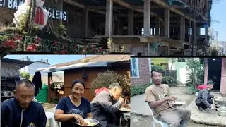 Phomla Hoichemla Building construction slab dhalai: under Longleng dist: #mukbang #viral