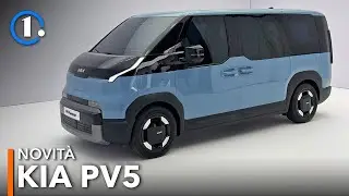 KIA PV5: il nuovo VAN TECNOLOGICO per passeggeri e merci