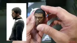 TIPS DJ CUSTOM 1/6 KING WAKANDA COSTUME SET TO FIX NECK GAP