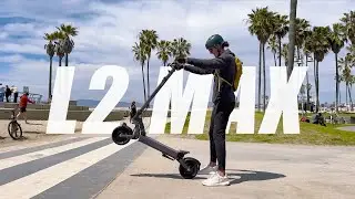 Ausom L2 Max E-scooter Seaside Ride Review | @JuicedJoyrides