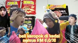 Mukbang keropok di kedai amanpuri  | jajan zmn sekarang vs zmn Dulu??