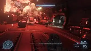 Halo Infinite - Warship Gbraakon: Scuttle The Ship: Escape To The Pelican Action Set-Piece Sequence