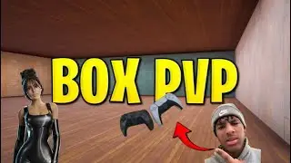 Playing Fortnite box pvp as a CONTROLLER PLAYER 