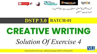 creative writing exercise 4 digiskills solution 2025 | dstp 3.0 batch 01