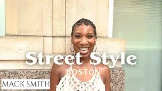 What People Are Wearing in Boston | Fall Fashion Trends | Boston Style Vlog | MACK SMITH