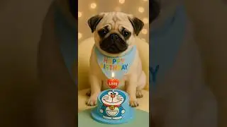 Happy Birthday Puppy 🐶 🎂✨#dog #puppy #happybirthday #healing #cute #viral #shorts #whatthemeowai