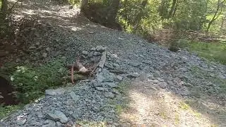 History at the East Portals of Manunka Chunk Tunnels