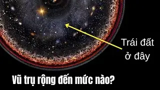 Vũ trụ RỘNG LỚN đến mức n&agrave;o?