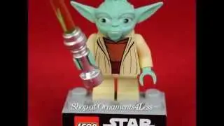 Hallmark Keepsake Ornament 2013 Lego Yoda - Star Wars