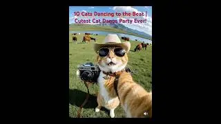 10 Cats Dancing to the Beat#catsoftiktok #catdance #funnycats #viralvideo #tiktokcat #catplay