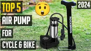 Top 5 Best Air Pump for Cycle and Bike in 2024. Best Cycle Pump in India.