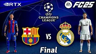 FC 25 - Barcelona vs. Real Madrid Ft. Williams, Trent, | UEFA Champions League Final | [4K60]