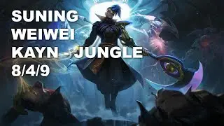 Suning Weiwei Jungle Kayn vs Ekko - KR Challenger Patch 10.9