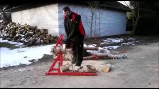 Baumstamm heben? Handpackzange aus geh&auml;rtetem Stahl - Packzange 43 cm lang - Holzgreifer