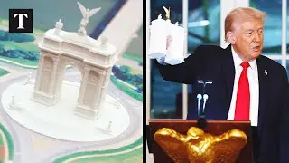 Дональд Трамп открыл новый памятник &laquo;Арка Трампа&raquo;