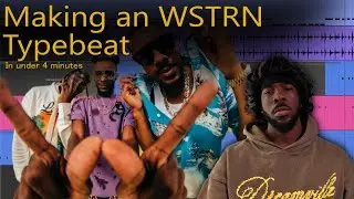 Making a Uk Type beat: Wstrn