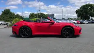 2021 Porsche 911 Carrera Cabriolet, in Guards Red