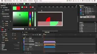 Edge Animate Animated logo Part 3 animation