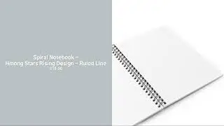 🌟 Hmong Stars Rising &ndash; Spiral Notebook with Celestial Creativity 📔