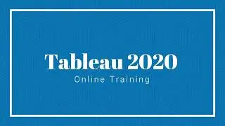Tableau Full Course - Learn Tableau in 20 Hours | Tableau Training for Beginners | Trainer Anand