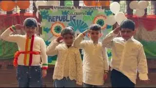 Aadharshila Vidyapeeth || PS - Class I || Republic Day Celebration