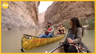 Michael Strahan visits Big Bend National Park