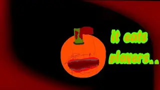 I built a pet pumpkin that eats people in build a boat...