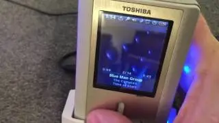 Винтажная техника: MP3-плеер Toshiba MEGF40 Gigabeat